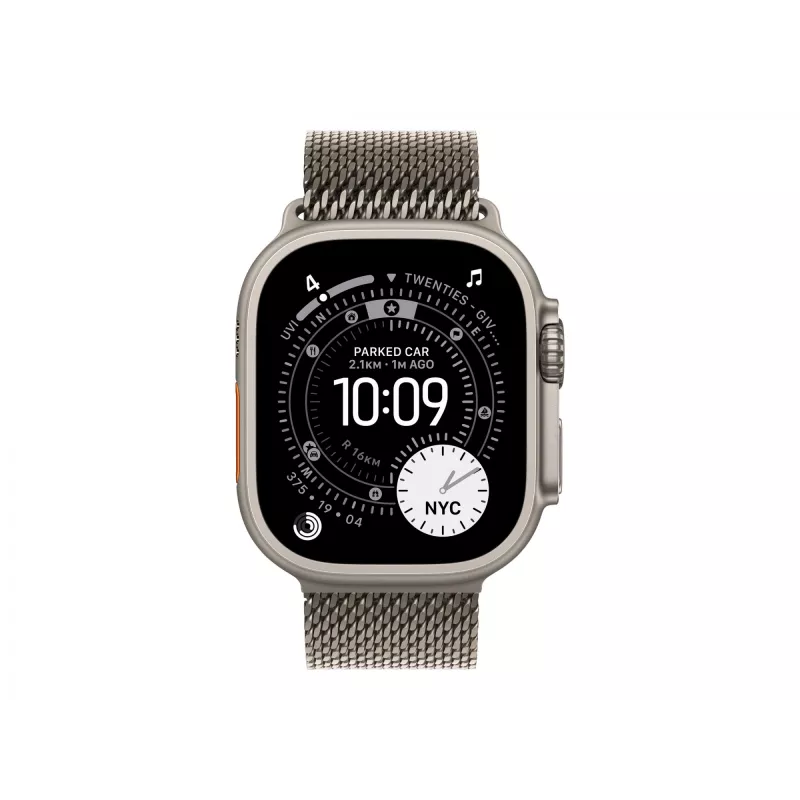 Apple MGHP4ZM/A Titaninis Milano stiliaus dirželis Smart Wearable Aksesuarai Natūralus Titanas 49 mm