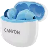 Canyon TWS-5 CNS-TWS5BL Belaidės ausinės – Tikras belaidis ryšys – Bluetooth 5.3 – Į ausį – USB-C įkrovimo dėklas – Liečiamas valdymas – Iki 38 h veikimo – Juodos