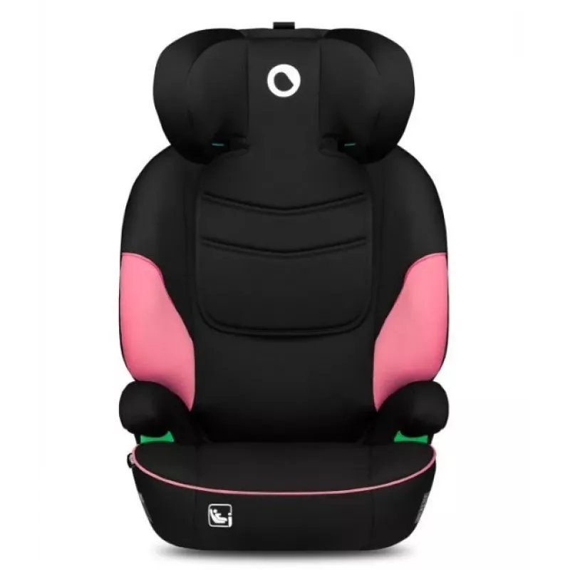 Automobilinė kėdutė Lionelo Lars I-Size 2/3 grupė 100–150 cm, 15–36 kg, Rožinė