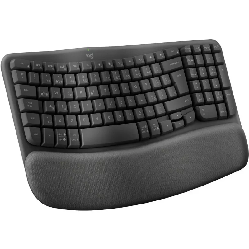 LOGITECH WAVE KEYS FOR BUSINESS GRAPHITE PAN - 2.4 GHz / BT NORDIC-613 - B2B