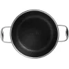 Puodas Kohersen Black Cube 24 cm su dangčiu