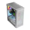 Korpusas Logic ARAMIS ARGB MINIDI USB 3.0 Baltas