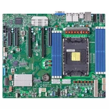 Super Micro SUPERMICRO X13SEI-TF - pagrindinė plokštė - ATX - LGA4677 Socket-E - Intel C741 mikroschemynas - USB 3.2 Gen 1 - 2 x 10 Gigabit LAN - integruota grafika (MBD-X13SEI-TF-B)