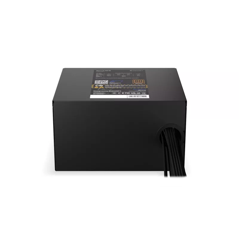 Maitinimo blokas ENDORFY Vero L6 750 W, 24 kontaktų ATX, 80 PLUS Bronze, 120 mm ventiliatorius, Juodas