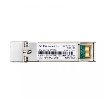HPE Networking Instant On 10G SFP+ LC SR siųstuvas-imtuvas, jungtims iki 300 metrų (R9D18A)