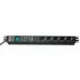 Bachmann 333.537 1U PDU su 5 lizdais ir apsauga nuo viršįtampių