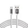 everActive USB laidas 1m - Baltas, silikoninis, greitas įkrovimas, 2,4A - CBS-1MW