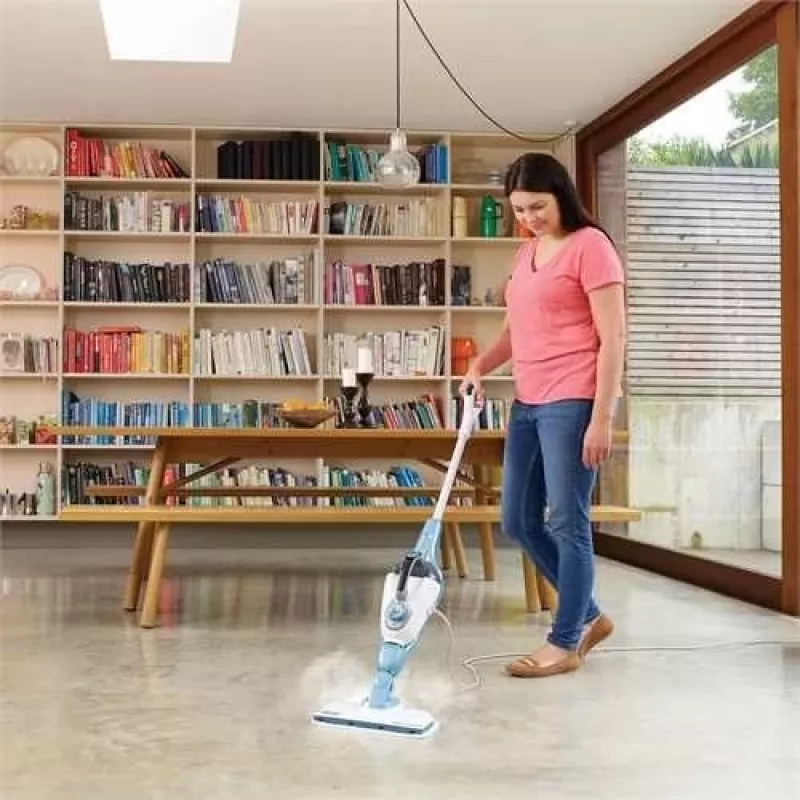 Garinis šluotuvas Black & Decker FSMH1321-QS — 1300 W, 0,5 L, 20 min veikimo, 6 m laidas, 5 bar