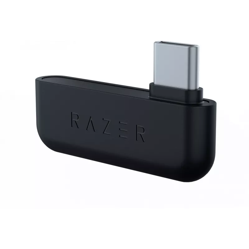 Razer Kaira HyperSpeed belaidės ausinės su ausų juosta, žaidimams, USB Type-C, Bluetooth, balta, juoda