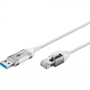 Goobay Ethernet-Cable USB-A 3.0 į RJ45 Slim 10 m (74383)