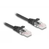 DeLOCK RJ45 spiralinis tinklo kabelis, vyriškas-kištukas, Cat.5e, 2 m, juodas
