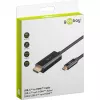 Goobay USB-C į HDMI laidas 4K 60 Hz 1 m juodas