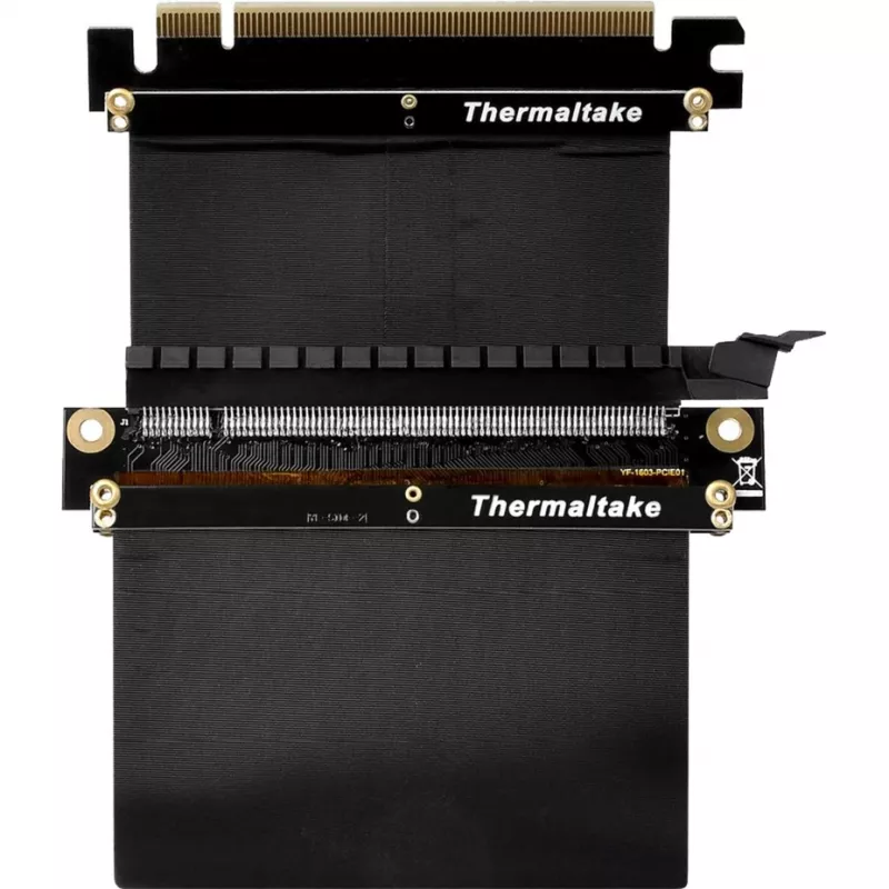 PCI Express x16 riser kabelis Thermaltake AC-053-CN1OTN-C1, 0,2 m, juodas