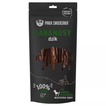 PAKA ZWIERZAKA dešrelės šerniena - šunų skanėstas - 80g