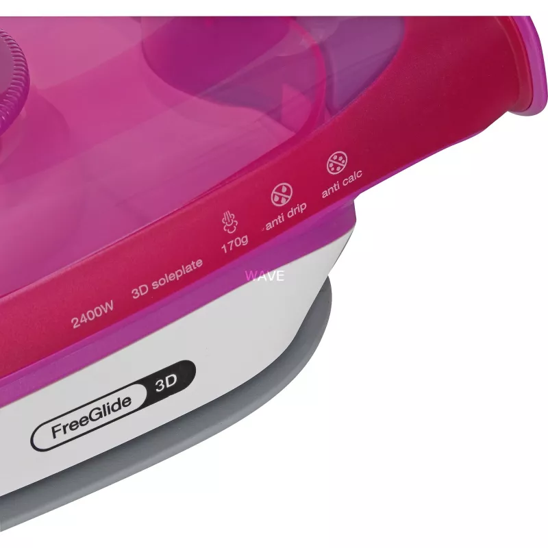 Braun FreeStyle 3 FI 3124 Sausas ir garinis lygintuvas, keraminis padas, 2400 W, violetinis