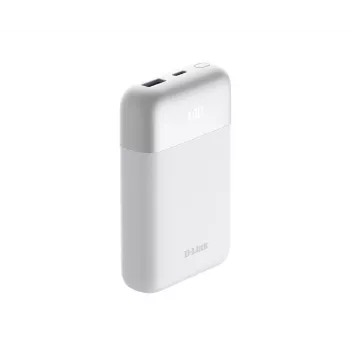 D-Link 10000 mAh Power Bank, 10000 mAh, Baltas