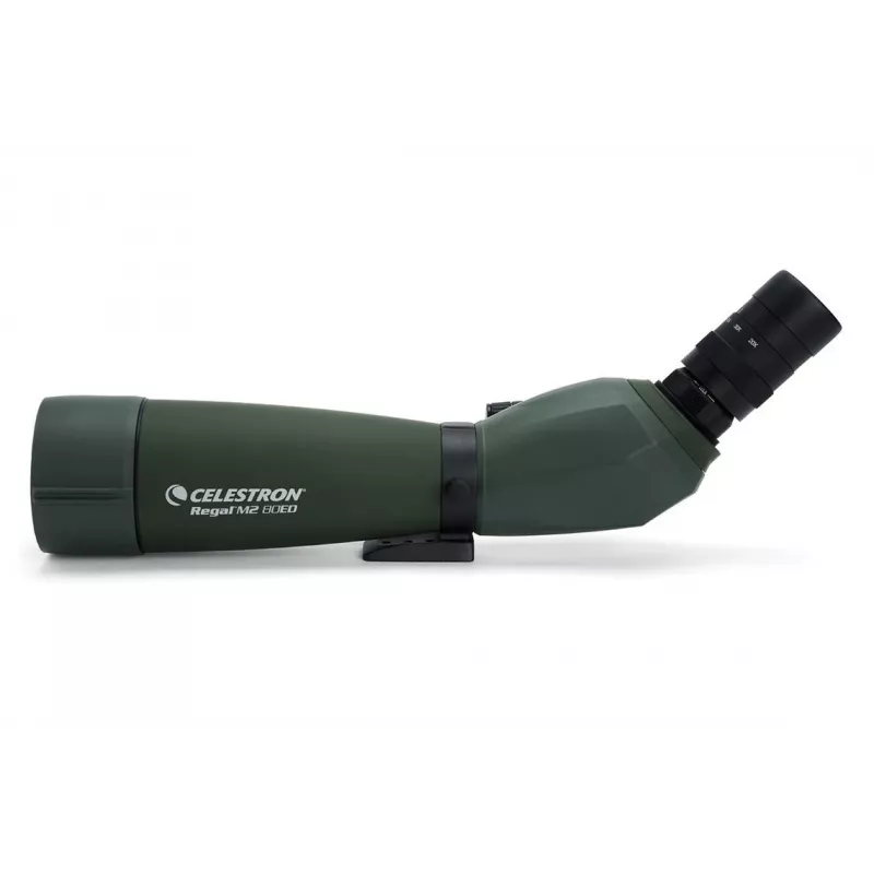 Žiūroninis teleskopas (spotingas) Celestron Regal M2 80ED 60x BaK-4 juodas, žalias