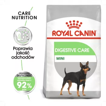 Sausas šunų ėdalas Royal Canin Mini Digestive Care 3 kg — mažos veislės, paukštiena, suaugę, virškinimo palaikymas