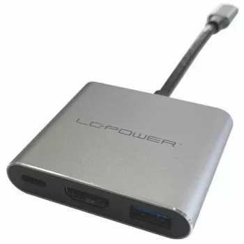 LC-Power LC-HUB-C-MULTI-4-V2 USB-C į USB-A/USB-C/HDMI