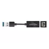 DeLOCK 65903 USB Type-A doko stotelė nešiojamajam kompiuteriui, juoda
