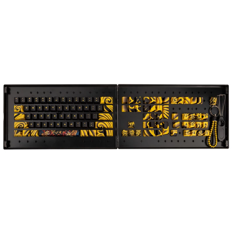 Ducky Traitors TIGER SKETCH ribotas PBT klavišų rinkinys, US išdėstymas