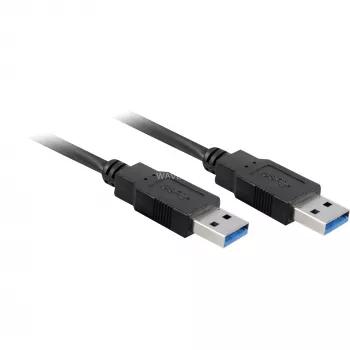 Wentronic Goobay USB 3.0 SuperSpeed kabelis, juodas, 3 m - USB 3.0 kištukas (A tipas) > USB 3.0 kištukas (A tipas) (93929)