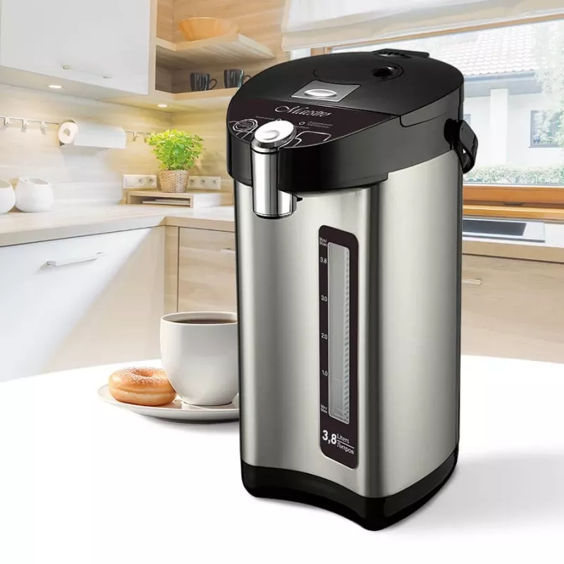 Termopuodas Feel-Maestro MR-081 3,8 L sidabrinis, juodas