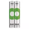 Baterijos AAA Ni-MH 650 mAh lizdinėje pakuotėje 2 vnt.