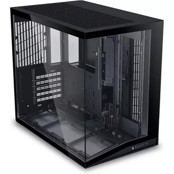 LIAN LI korpusas Mini Tower MATX be maitinimo šaltinio