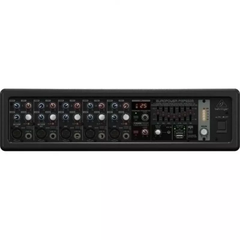 Behringer PMP550M garso maišytuvas 5 kanalai 20–20000 Hz juodas