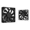 Noctua NF-A9x14 HS-PWM CH.BK.S 92 mm plonas kompiuterio korpuso ventiliatorius, 12 V, 600–2500 RPM, 57,5 m³/h, 14 mm storis