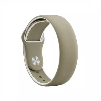 GUAN Premium Pro apyrankė Apple Watch chaki/balta suderinama 38/40/41/42 mm