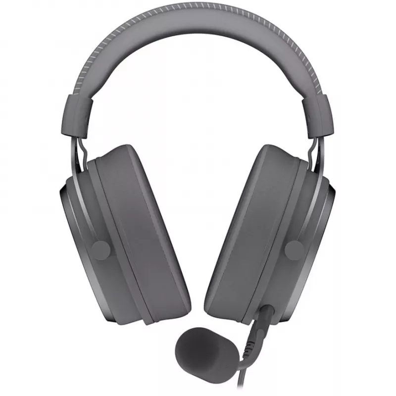 Ausinės ENDORFY VIRO Plus USB Alt Gray, žaidimų, tamsiai pilka, USB-A, 3,5 mm lizdas, 7.1 garso plokštė