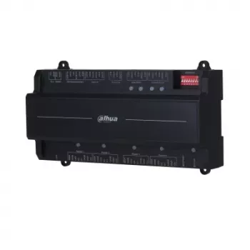 Durų valdiklis DAHUA ASC2202B-D — 2 durų plokštė, 12 V, 1,4 A, RS-485, 210×50×106 mm