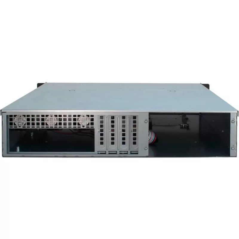 Serverinis korpusas Inter-Tech 2U 2404L Rack juodas, pilkas