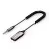 Garso imtuvas UGREEN CM309 Bluetooth 5.0 USB su 3,5 mm AUX lizdu, juodas, 20–20000 Hz