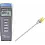 VOLTCRAFT K101 + TP 200 temperatūros matavimo prietaisas -200 iki +1370 °C, K tipo zondas