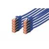 Tinklo kabelis Digitus CAT 6 S/FTP RJ-45 0,25 m mėlynas