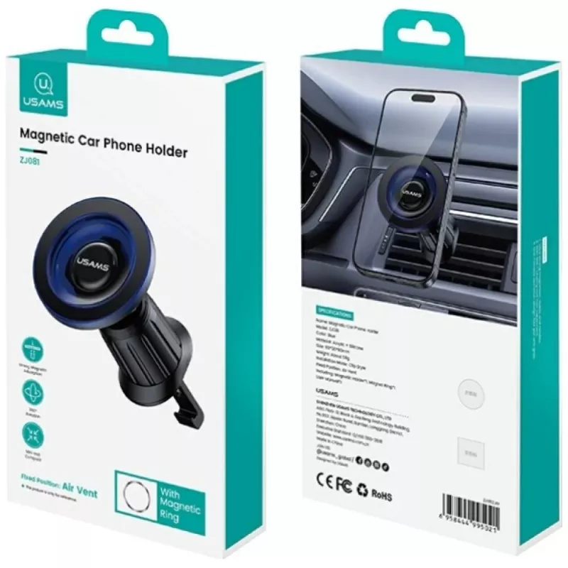 Magnetinis laikiklis telefonui automobilyje usams ZJ081