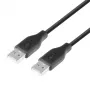 USB AM-AM laidas 1.8 m juodas