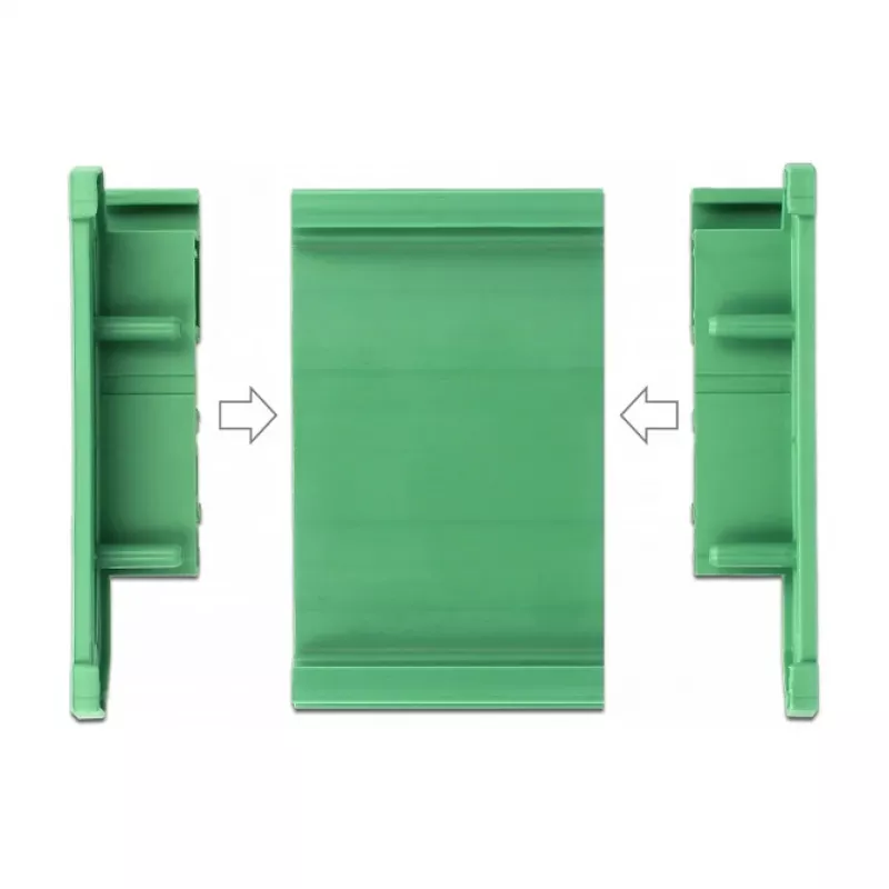 Montavimo rinkinys DeLOCK 65986 žalias plastikas