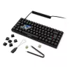 Mechaninė žaidimų klaviatūra Sharkoon Skiller SGK50S3 PBT Black Yellow RGB
