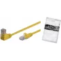Tinklo jungiamasis laidas ShiverPeaks Cat6 S/FTP (S‑STP) PIMF RJ45 į RJ45 15 m geltonas