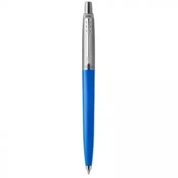 Parker 2076052 Jotter Originals užsegamas tušinukas, mėlynas blizgus korpusas