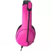PDP PS5 ir PC NEBULA ULTRA VIOLET AIRLITE LAIDINĖ AUSINĖ, Laidinė, Žaidimų, Ausinė, Juoda, Rožinė