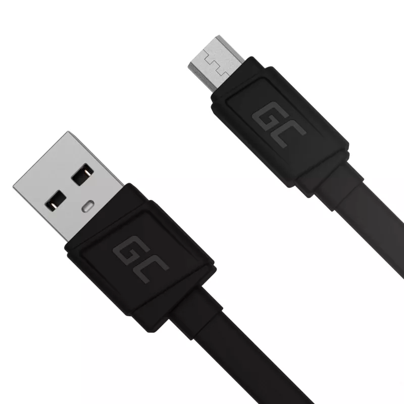 Matte Flat Cable - USB-A į Micro-USB