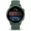 Sportinis laikrodis GARMIN vívoactive 6 – 42 mm aliuminio/polimero korpusas, AMOLED 1,2 colio, GPS, 5 ATM, optinis širdies ritmo matuoklis, SpO2, 8 GB, žalias