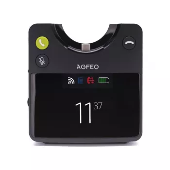Bazinė stotis AGFEO Infinity Basis-Station plastikinė juoda 276 g