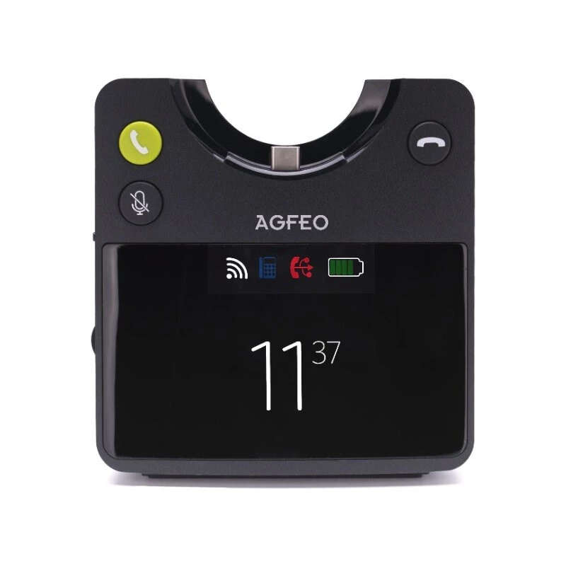 Bazinė stotis AGFEO Infinity Basis-Station plastikinė juoda 276 g