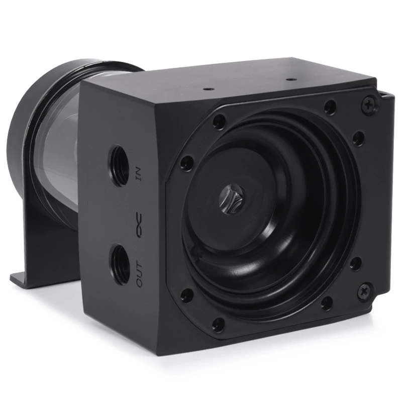 Rezervuaras Alphacool Core 1022162 Acetal/Acrylic Juodas Skaidrus 76,5 mm